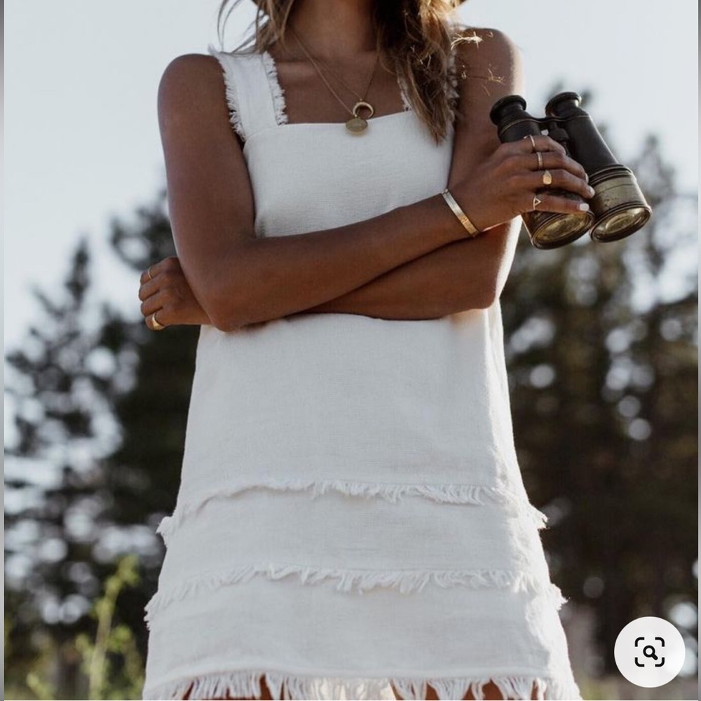 Sincerely Jules hula fringe dress